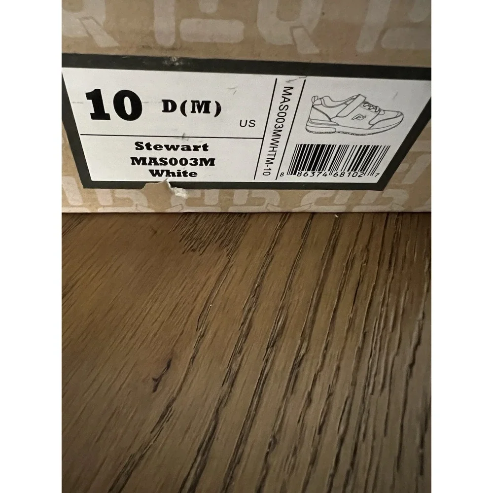 Propet Men's Stewart Walking Shoe Size US 10‎ White